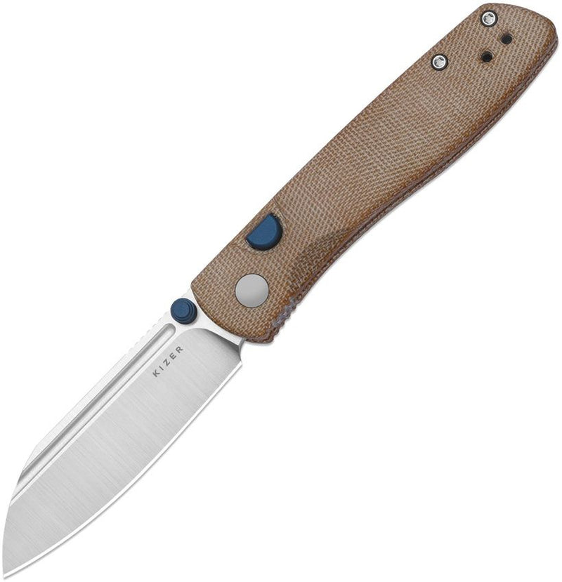 Kizer Renissance Button Linerlock Folding Knife [V3698A2]