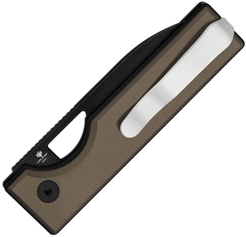 Kizer Little Ringbo Button Linerlock Folding Knife [V3708A2]