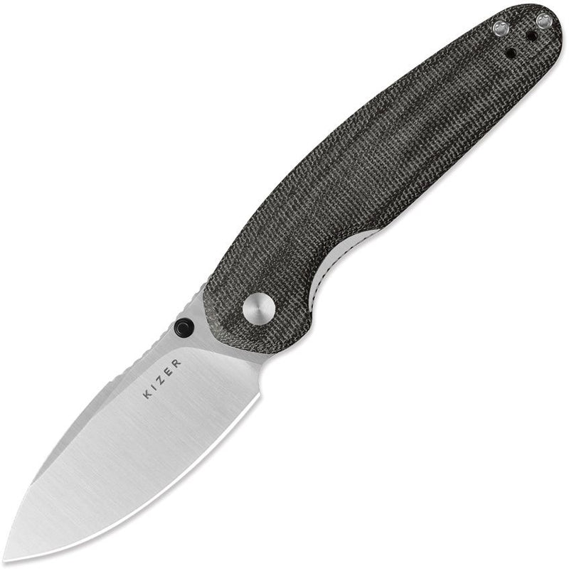 Kizer Meteora Linerlock Micarta Folding Knife [V3730A1]