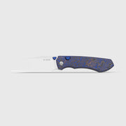 Kizer Wharning Button Linerlock Mic Folding Knife [V3738BW2] — view 4