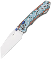 Kizer Wharning Button Linerlock Mic Folding Knife [V3738BW4] — view 1