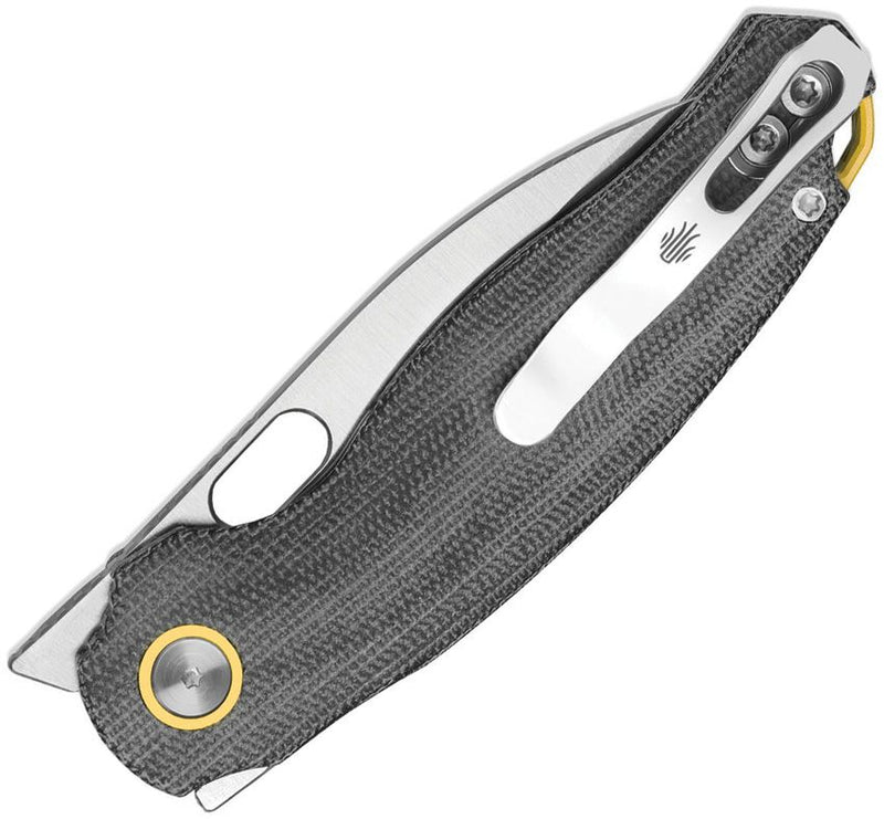 Kizer Seagull Linerlock Blk Mic Folding Knife [V3770A1]