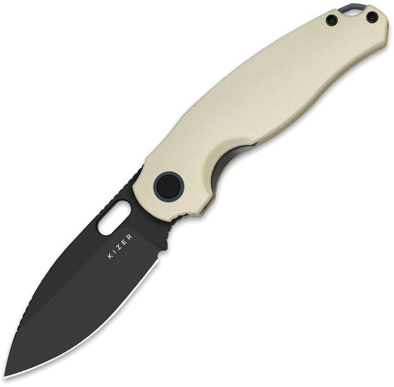 Kizer Seagull Linerlock Ivory Folding Knife [V3770A3]