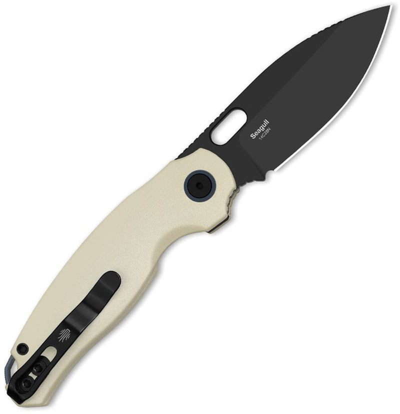 Kizer Seagull Linerlock Ivory Folding Knife [V3770A3]