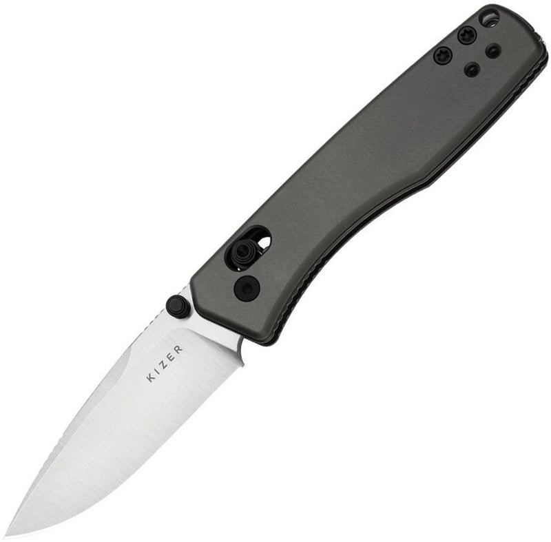 Kizer Aegis Clutch Lock Gray Folding Knife [V3774A4]