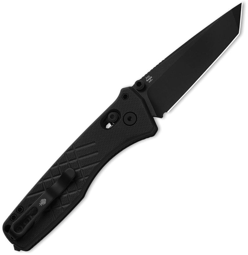 Kizer Aegis T Black G10 (3.21" Black PVD Coating AEB-L) Folding Knife [V3774CTA1] - product view 3
