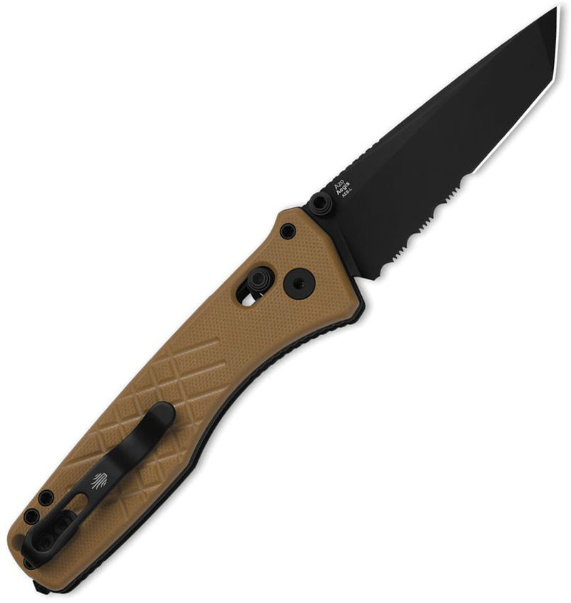 Kizer Aegis T Clutch Lock Tan Folding Knife [V3774CTA3]