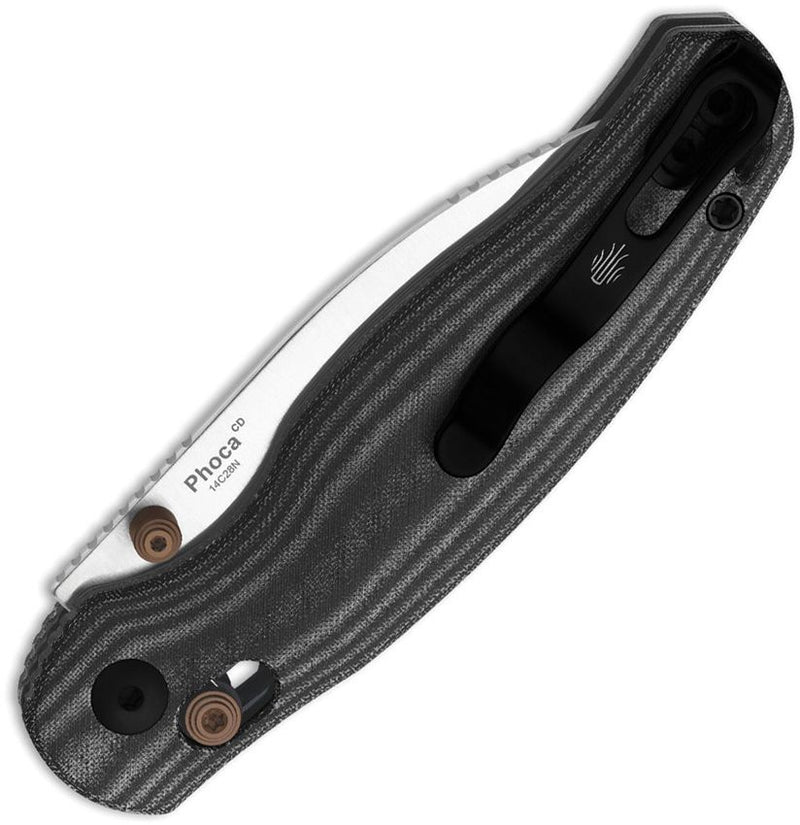 Kizer Phoca CD Clutch Lock Mic Folding Knife [V3781CDA1]