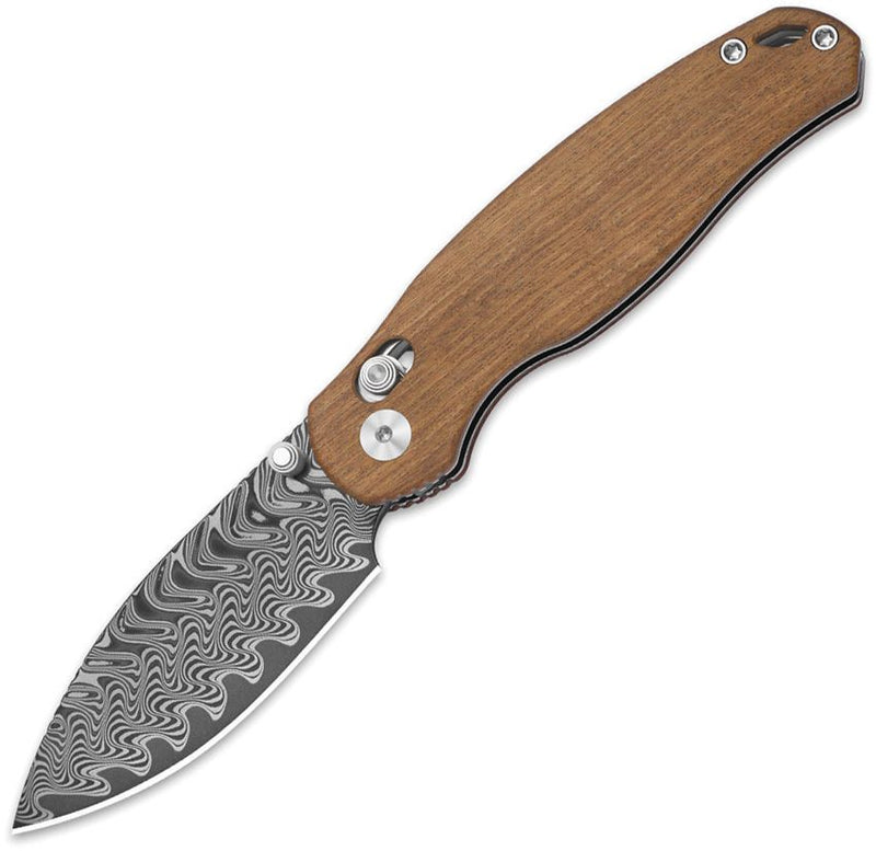 Kizer Phoca CD Clutch Lock Wood Folding Knife [V3781CDA3]