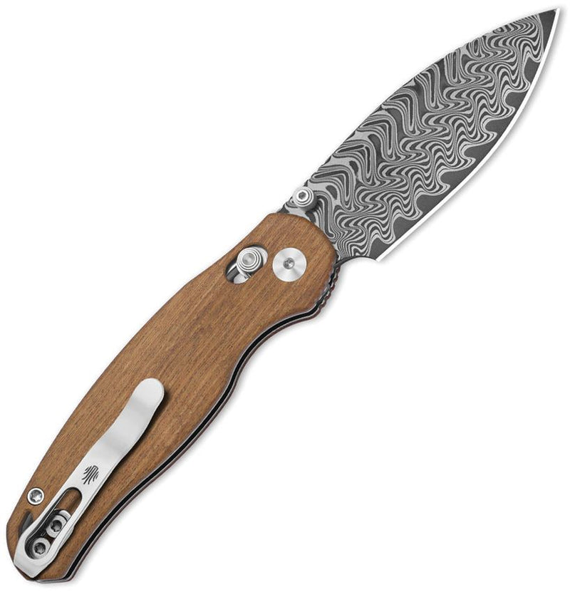 Kizer Phoca CD Clutch Lock Wood Folding Knife [V3781CDA3]