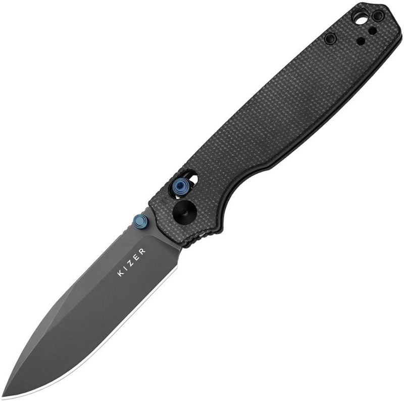 Kizer Pokiman Clutch Lock Blk Mic Folding Knife [V3789A1]
