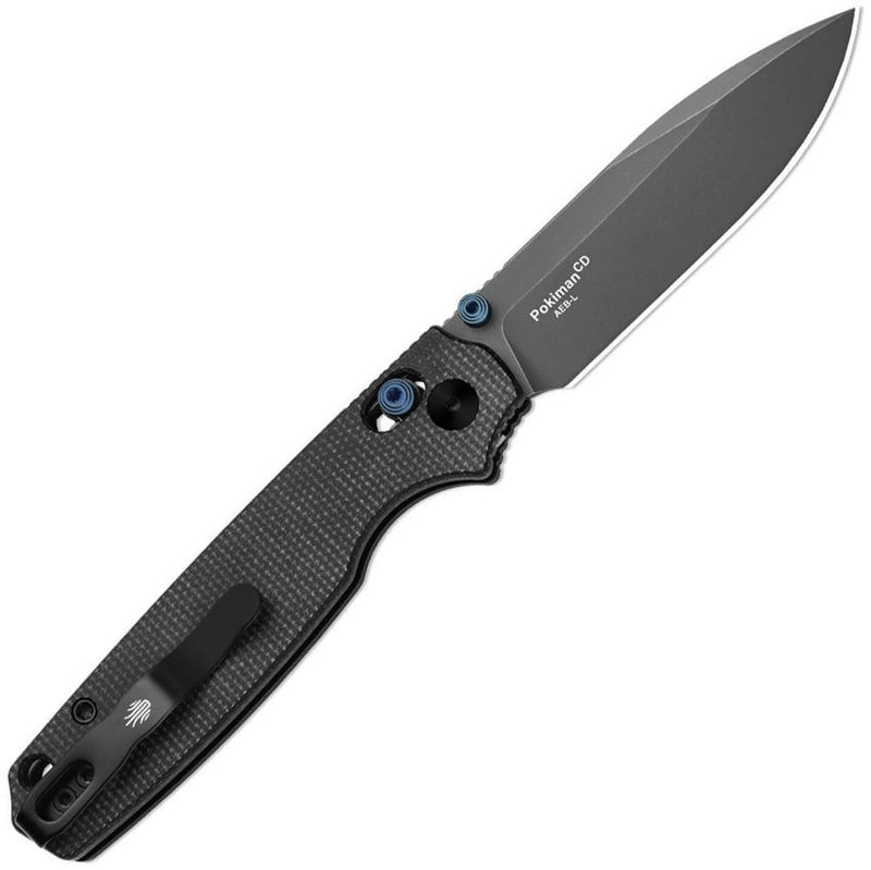 Kizer Pokiman Clutch Lock Blk Mic Folding Knife [V3789A1]
