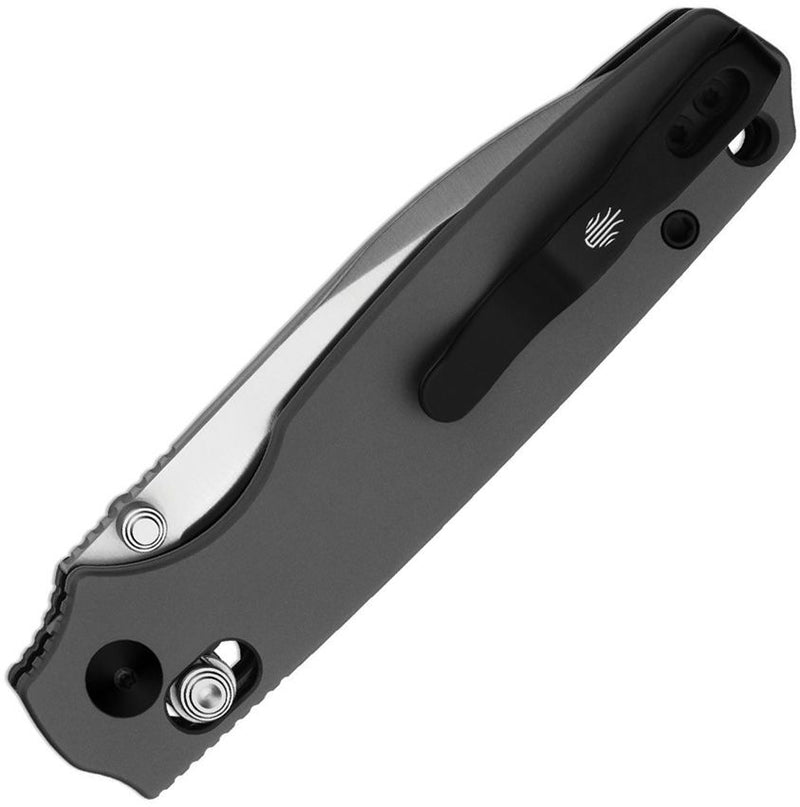 Kizer Pokiman Clutch Lock Blk Alum Folding Knife [V3789A2]