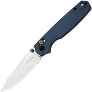 Kizer Pokiman CC Blue Aluminum (3.16" Satin AEB-L) Folding Knife [V3789A4] - product view 1
