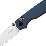 Kizer Pokiman CC Blue Aluminum (3.16" Satin AEB-L) Folding Knife [V3789A4] - product view 5