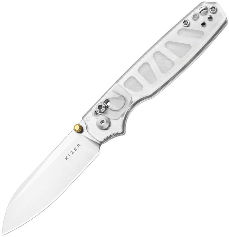 Kizer Pokiman Clutch Lock Clear Folding Knife [V3789A5]