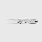Kizer Pokiman BLL Silver Aluminum Foil G10 (3.14" Satin AEB-L) Folding Knife [V3789BCA1] - product view 4