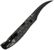Kizer Kiwami Black Acrylic (2.66" Black PVD Coating BD1N) Folding Knife [V3809SH1] - product view 3