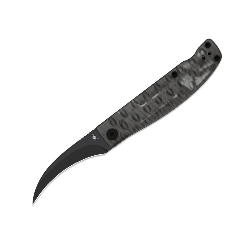Kizer Kiwami Black Acrylic (2.66" Black PVD Coating BD1N) Folding Knife [V3809SH1] - product view 5
