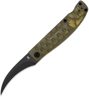 Kizer Kiwami Yellow PEI (2.66" Black PVD Coating BD1N) Folding Knife [V3809SH2] - product view 1