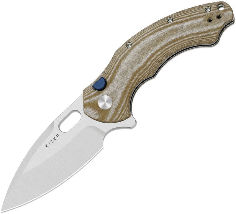 Kizer Roach XL Button Linerlock Folding Knife [V4477BDA1]