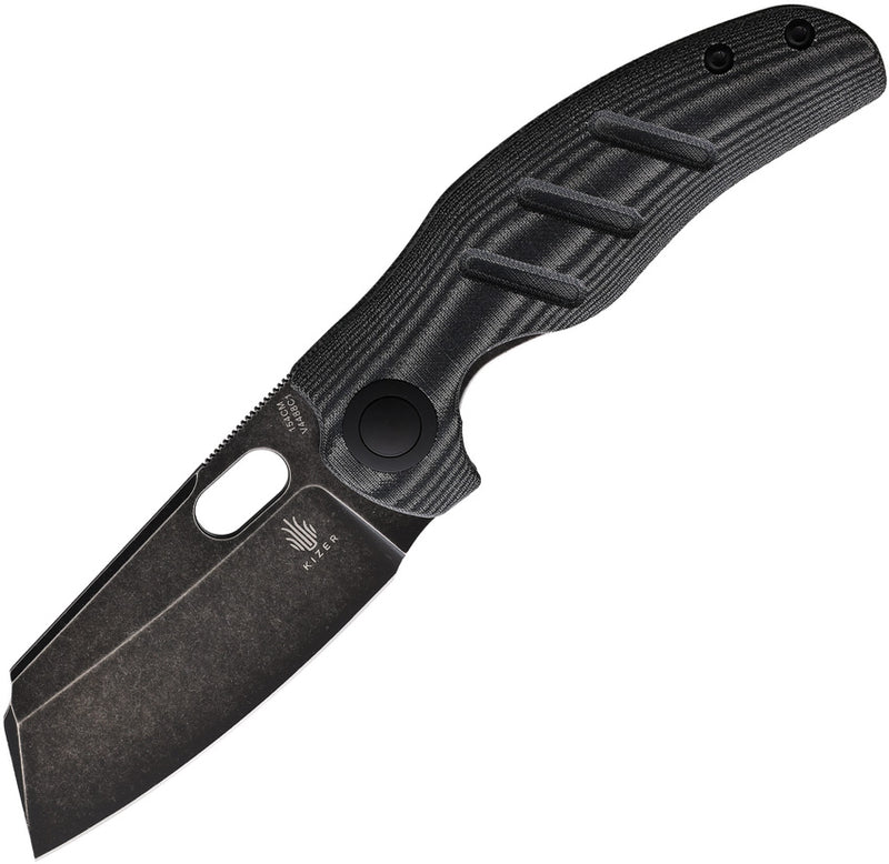 Kizer Sheepdog C01C Black Micarta (3.25" 154CM) Folding Knife [V4488C1] - product view 1