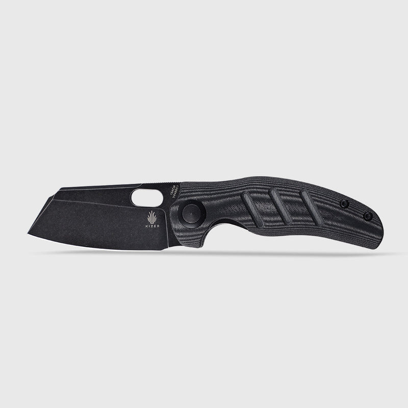 Kizer Sheepdog C01C Black Micarta (3.25" 154CM) Folding Knife [V4488C1] - product view 3