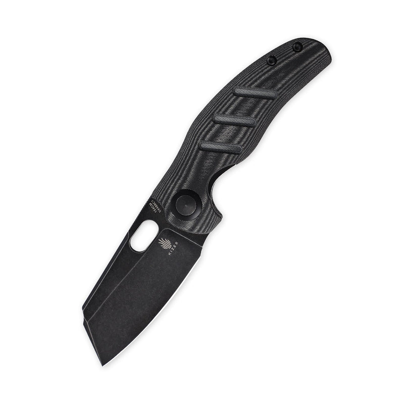 Kizer Sheepdog C01C Black Micarta (3.25" 154CM) Folding Knife [V4488C1] - product view 4