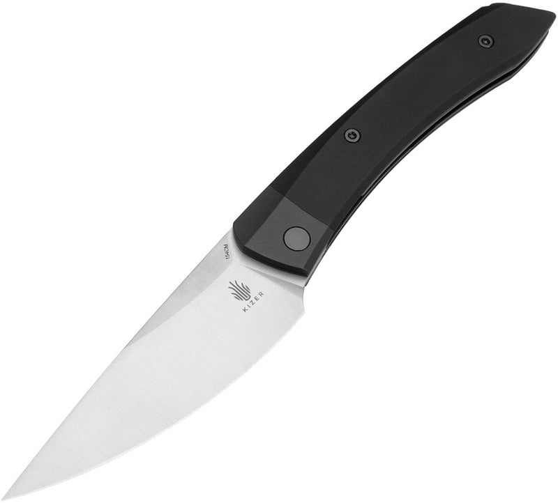 Kizer Momo Black Aluminium (4.19" 154CM) Folding Knife [ V4663C1] - product view 1