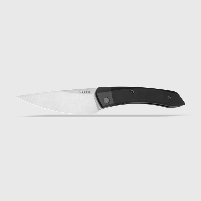 Kizer Momo Black Aluminium (4.19" 154CM) Folding Knife [ V4663C1] - product view 6