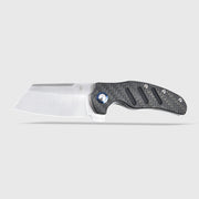 Kizer Sheepdog C01C XL Black and Gray Carbon Fiber (3.94" Satin finish 154CM) Folding Knife [V5488C3] - product view 3