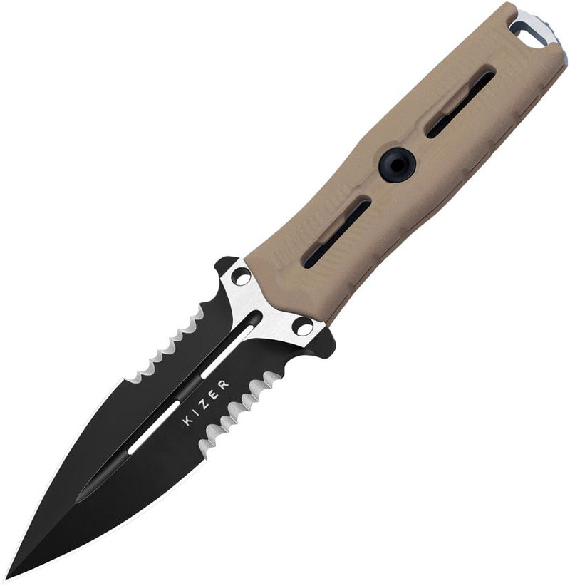 Kizer Norcros Fixed Blade Tan [ZX-FB01A3]