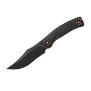 Kizer Pioneer Fix Black Carbon Fiber & G10 (4.21" Flat Brushed & Matte DLC Ultra M390) Fixed Blade Knife [ZX-FB03A1] - product view 4