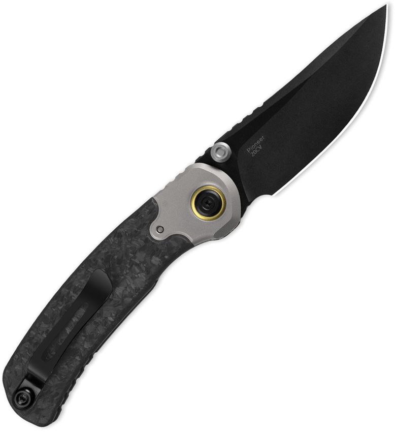 Kizer Pioneer Linerlock CF/Ti Folding Knife [ZX-FK03A4]