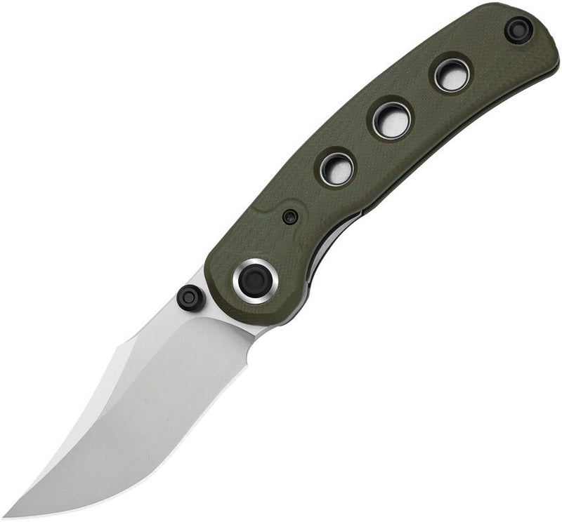 Kizer Pioneer Linerlock grn G10 Folding Knife [ZX-FK03M2]