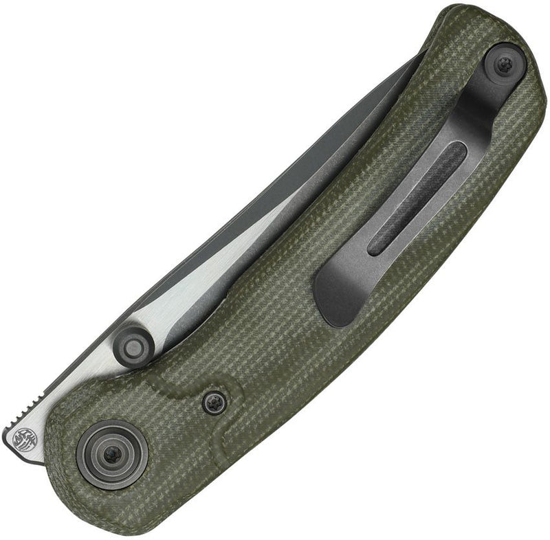 Kizer Pioneer Linerlock Micarta Folding Knife [ZX-FK03-M4]