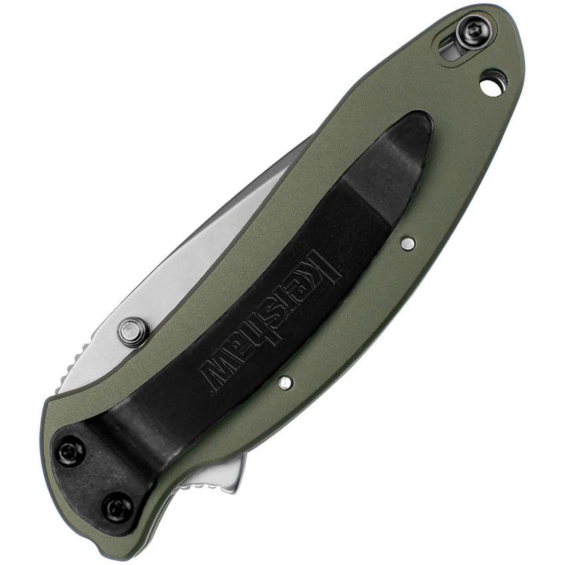 Kershaw Scallion Linerlock A/O Green [1620OL]