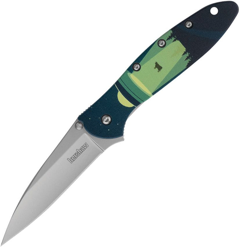 Kershaw Leek Linerlock A/O UFO Abducti [1660ABD]