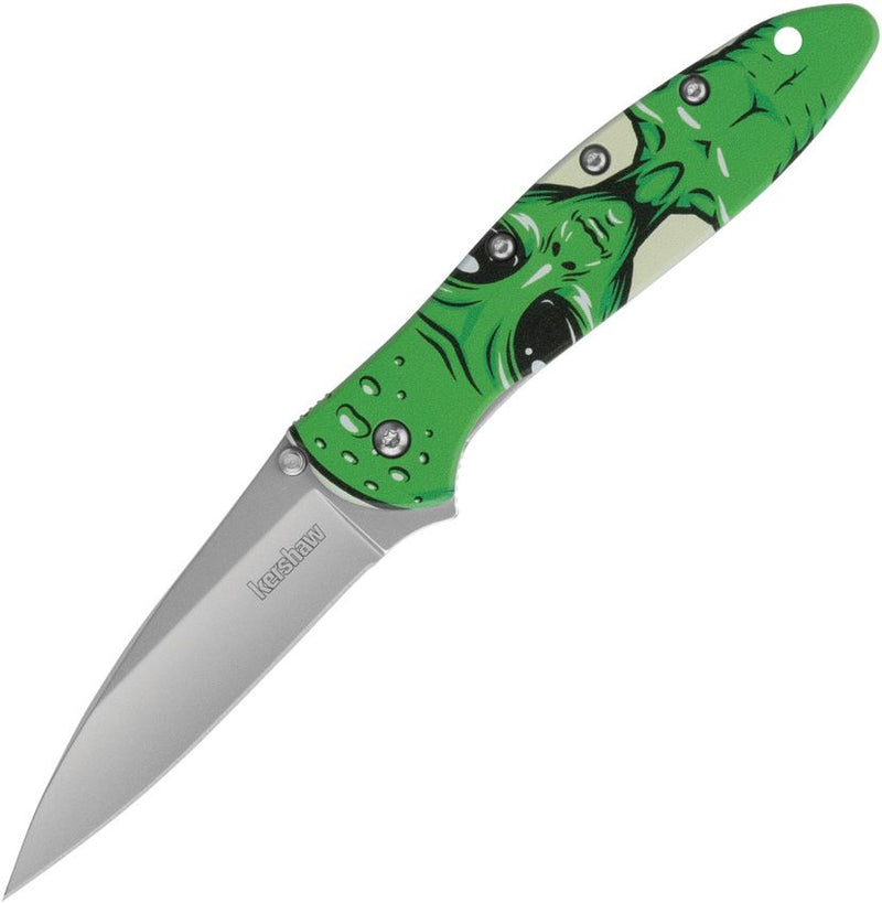 Kershaw Leek Linerlock A/O Alien [1660ALIEN]