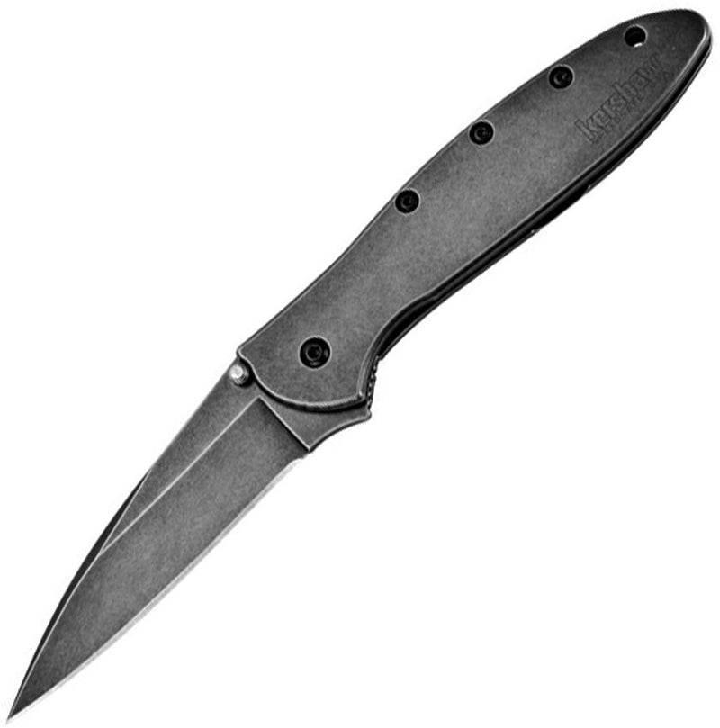 Kershaw Leek Framelock A/O Blackwash [1660BLKW]