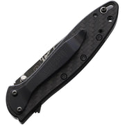 Kershaw Leek Linerlock A/O CF Damascus [1660CFDAM]
