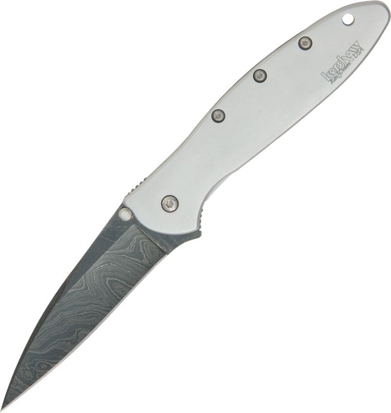 Kershaw Leek Framelock A/O Damascus [1660DAM]