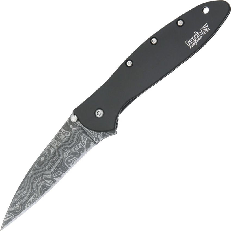 Kershaw Leek Framelock A/O Damascus [1660DAMBK]