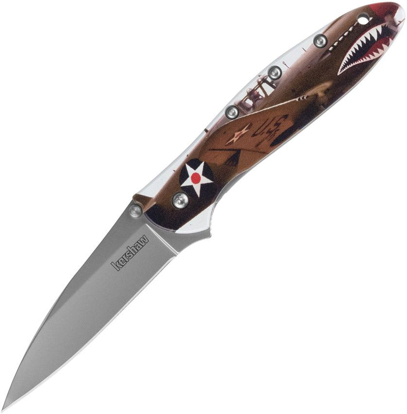 Kershaw Leek Framelock A/O Fighter Pi [1660FP]