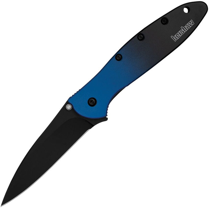 Kershaw Leek Linerlock Blue Magna Cut [1660GBLUBLK]