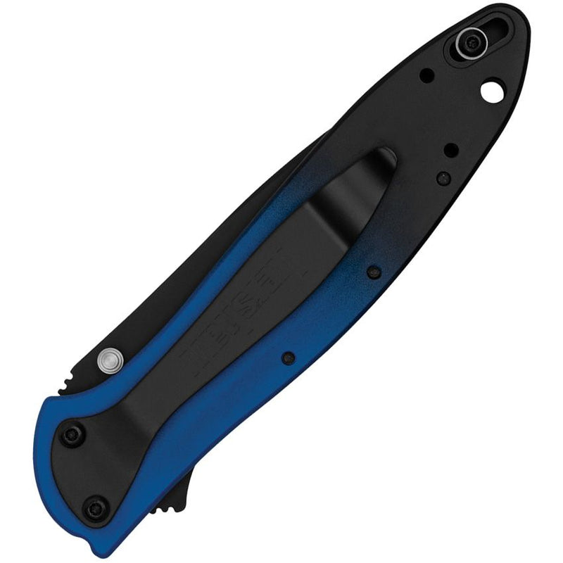 Kershaw Leek Linerlock Blue Magna Cut [1660GBLUBLK]