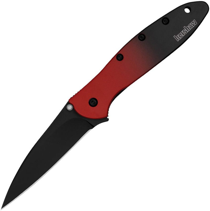 Kershaw Leek Linerlock Red Magna Cut [1660GRDBLK]