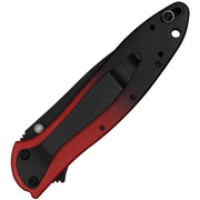 Kershaw Leek Linerlock Red Magna Cut [1660GRDBLK]