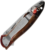 Kershaw Leek Linerlock A/O Trout [1660TROUT]