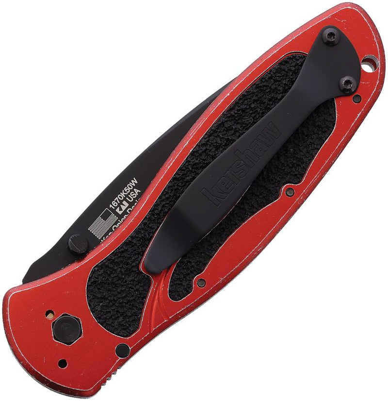 Kershaw Blur Linerlock A/O Red 50th [1670K50W]